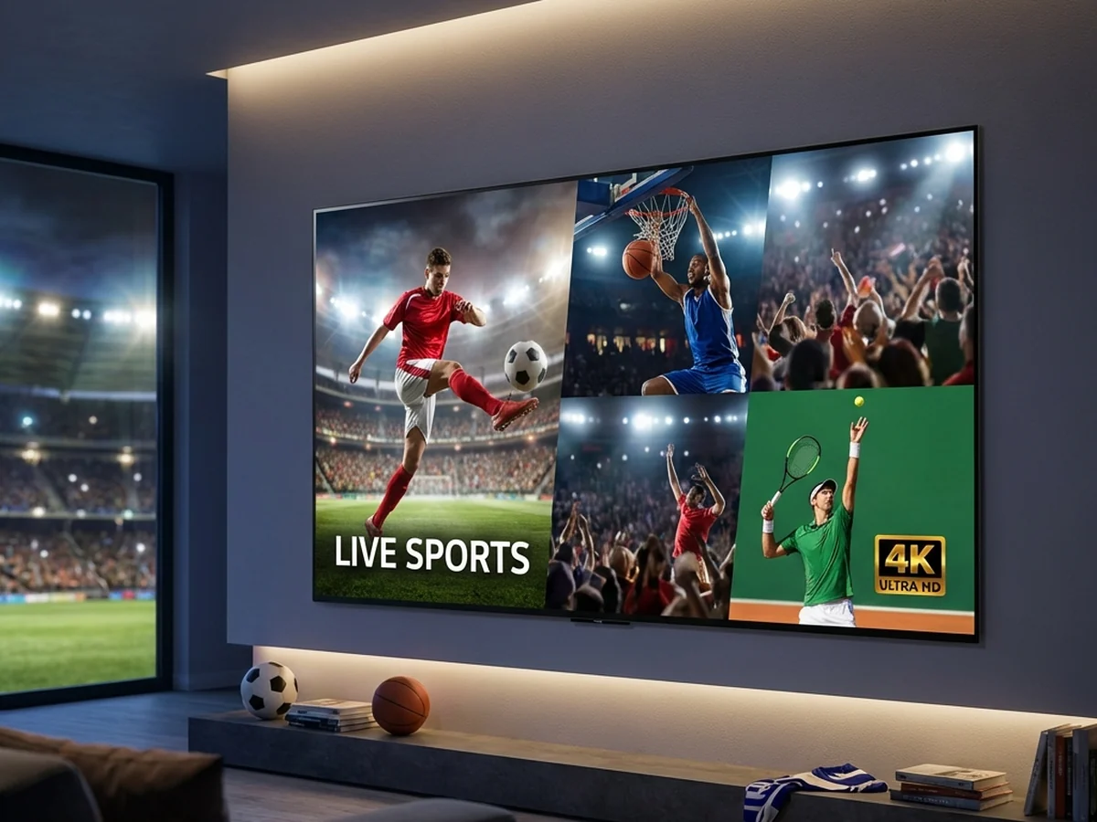 WhatsApp trial activation for Watchit IPTV shown on a smartphone