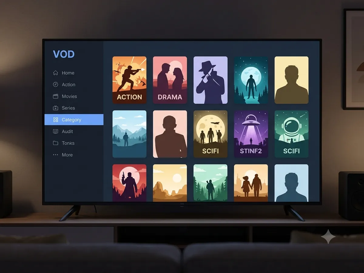 VOD library